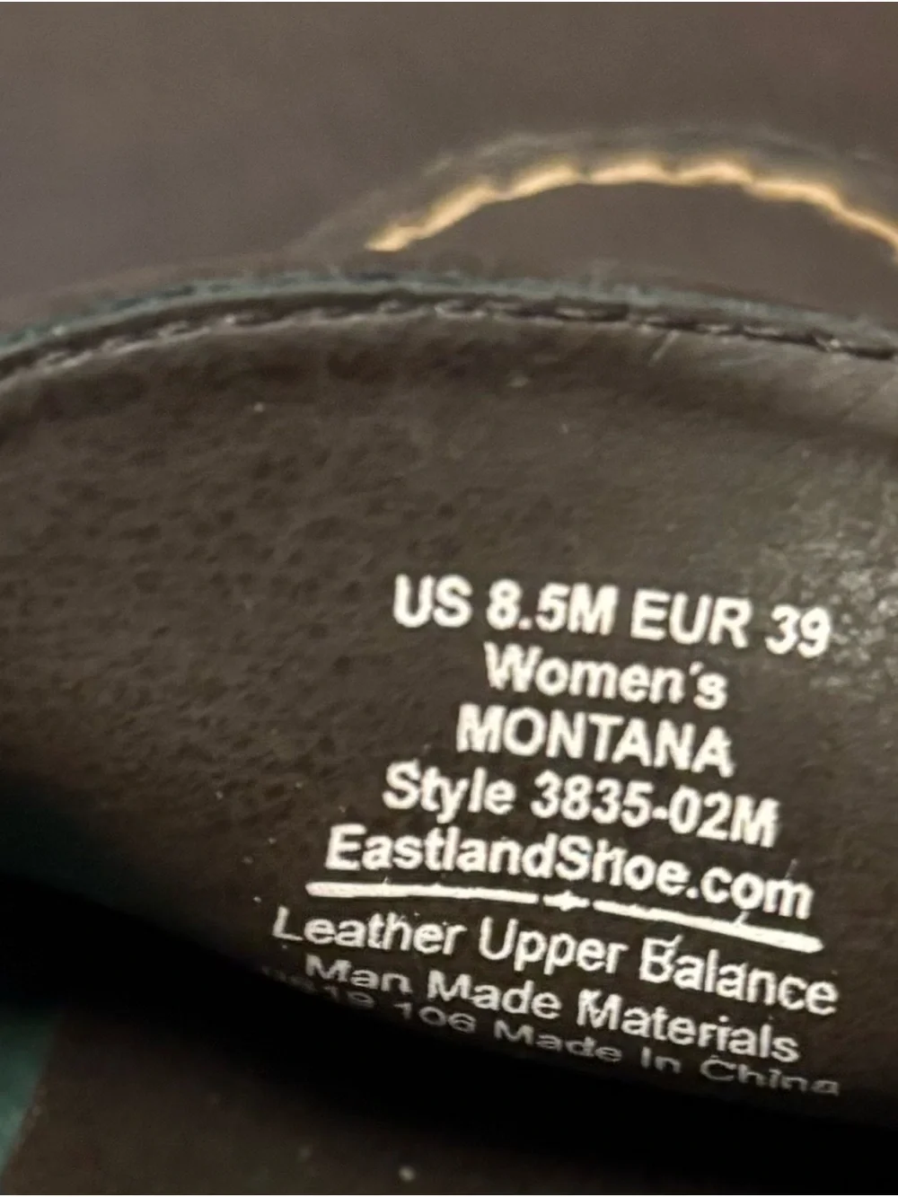 Eastland Brown Penny Loafers with Contrast Stitching